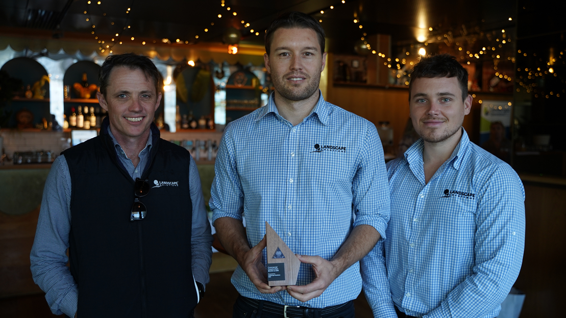 Winner Commercial $500k to $1M: Landscape Solutions (QLD) Riverside Southbank