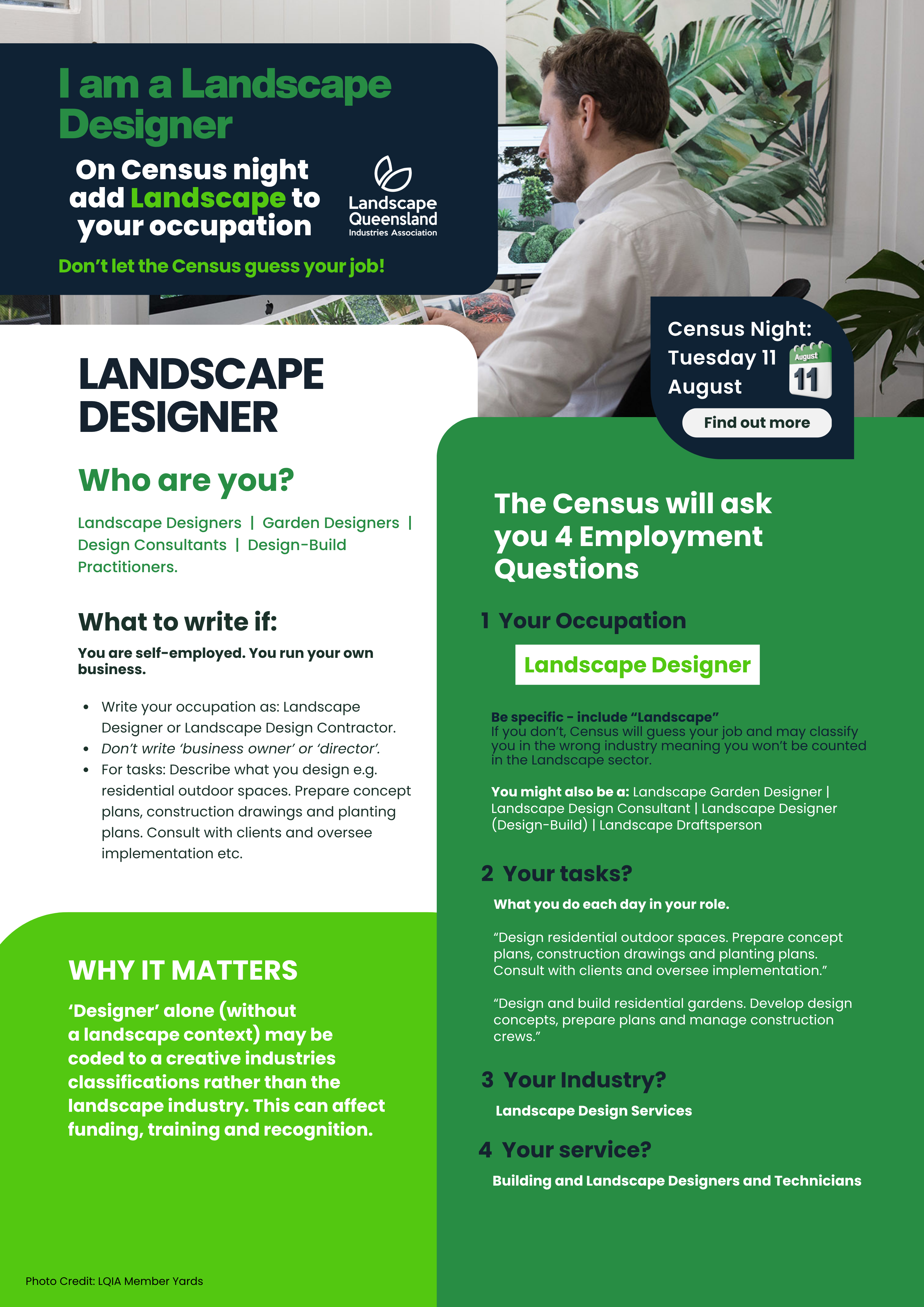 Census - Landscape Designer