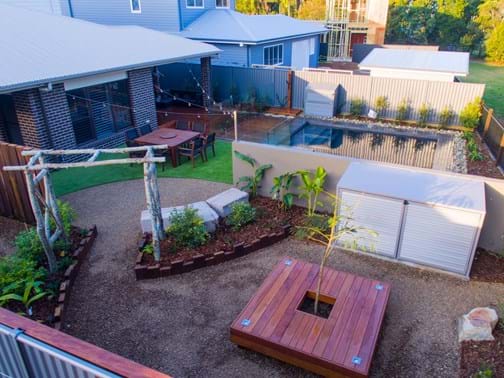 Residential 4 Winner - Contemporary Landscaping - Buderim