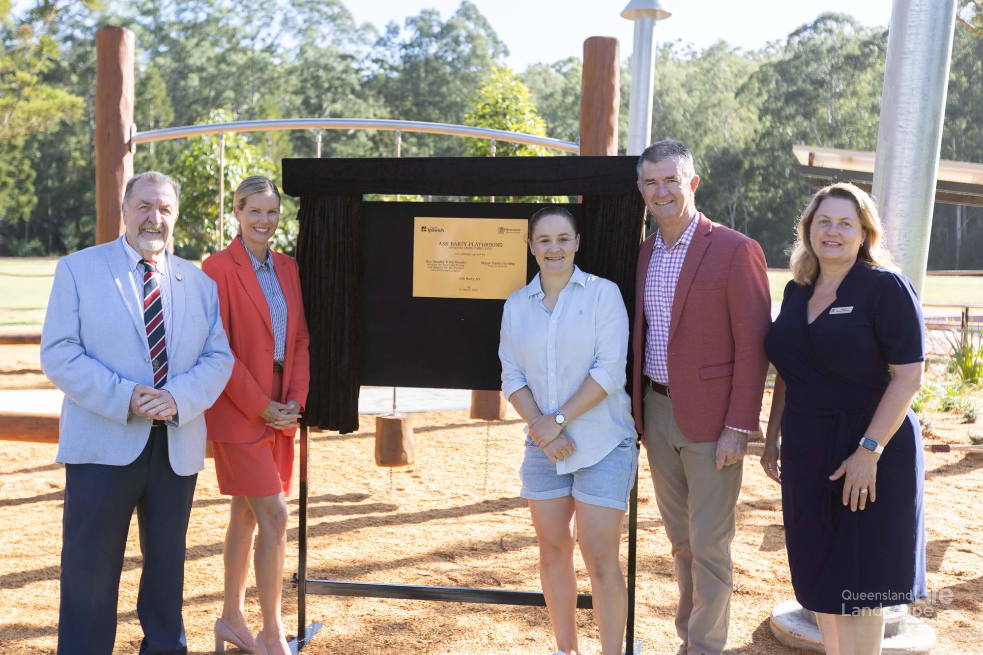 LQ On-Site: Ash Barty Playground - The Landscape Construction Company