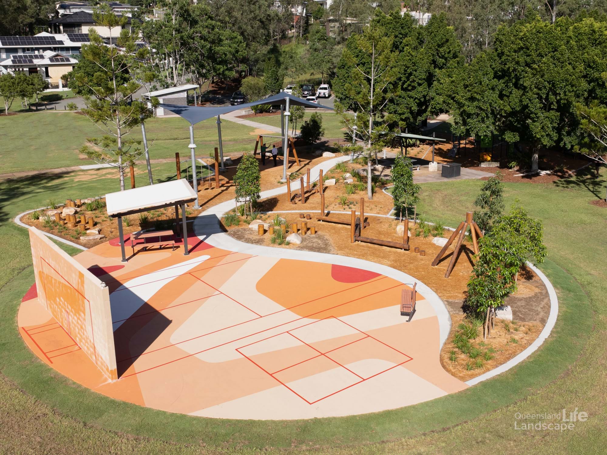 LQ On-Site: Ash Barty Playground - The Landscape Construction Company