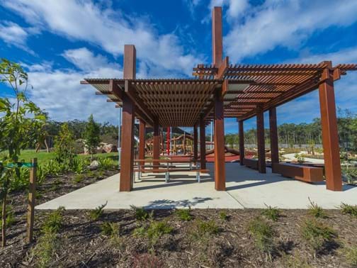2016 Queensland Commercial Landscape Construction of the Year - Eureka Landscapes - Forest Green Park, Gainsborough Green, Pimpama