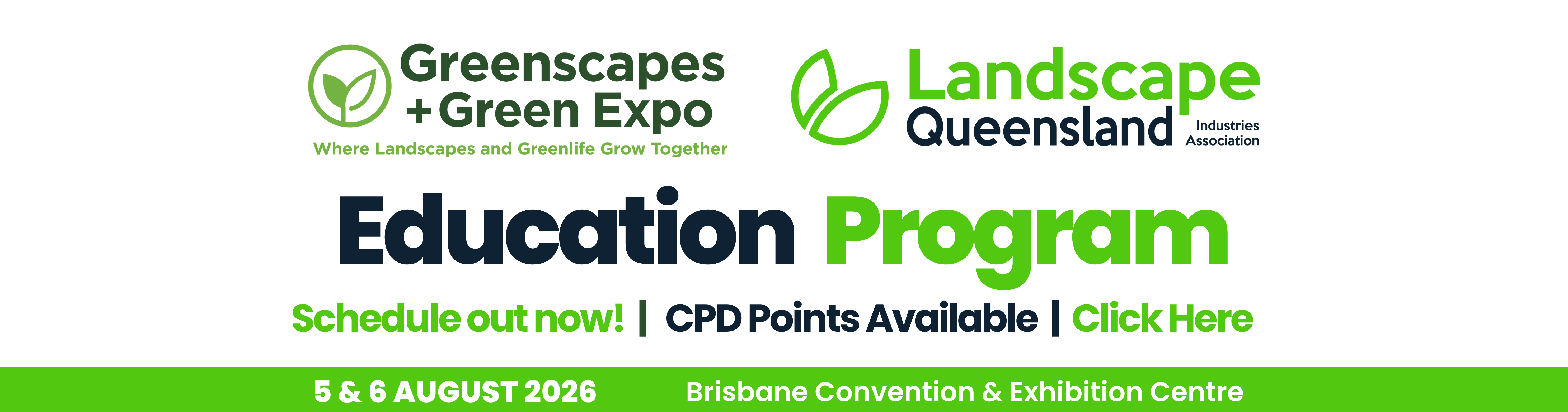 LQ Education Program Greenscapes Expo