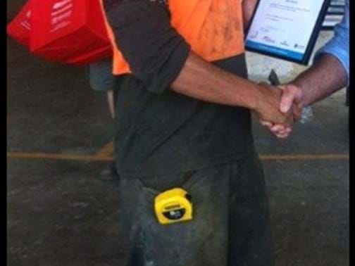 Apprentice of the Year - Jaye Burns - nominated & employed by Dig-It Landscapes