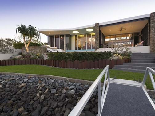 2016 Queensland Residential Landscape Construction of the Year - Tecscape Landscaping Contractors - Sanctuary Cove -