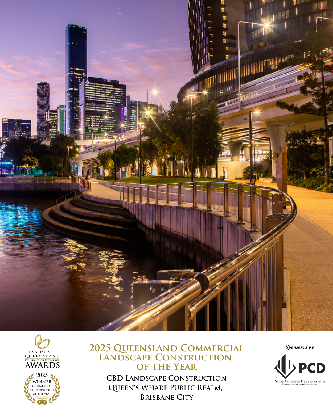 2025 Queensland Commercial Landscape Construction of the Year